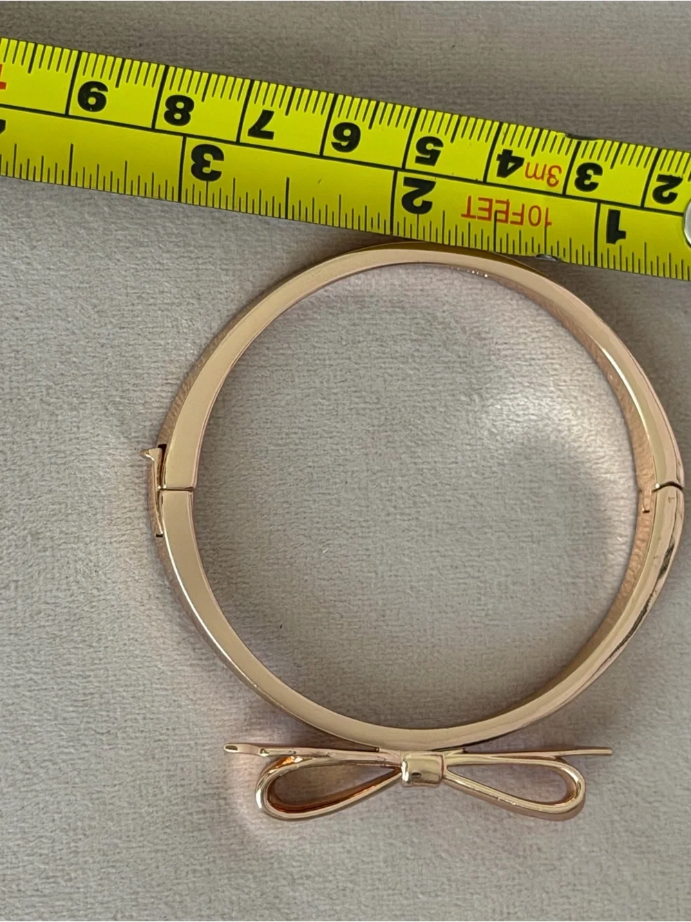 kate spade Rose Gold Take a Bow Bangle 🎀